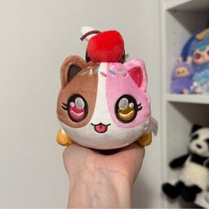 Aphmau MeeMeows Neapolitan Ice Cream Cat Plush